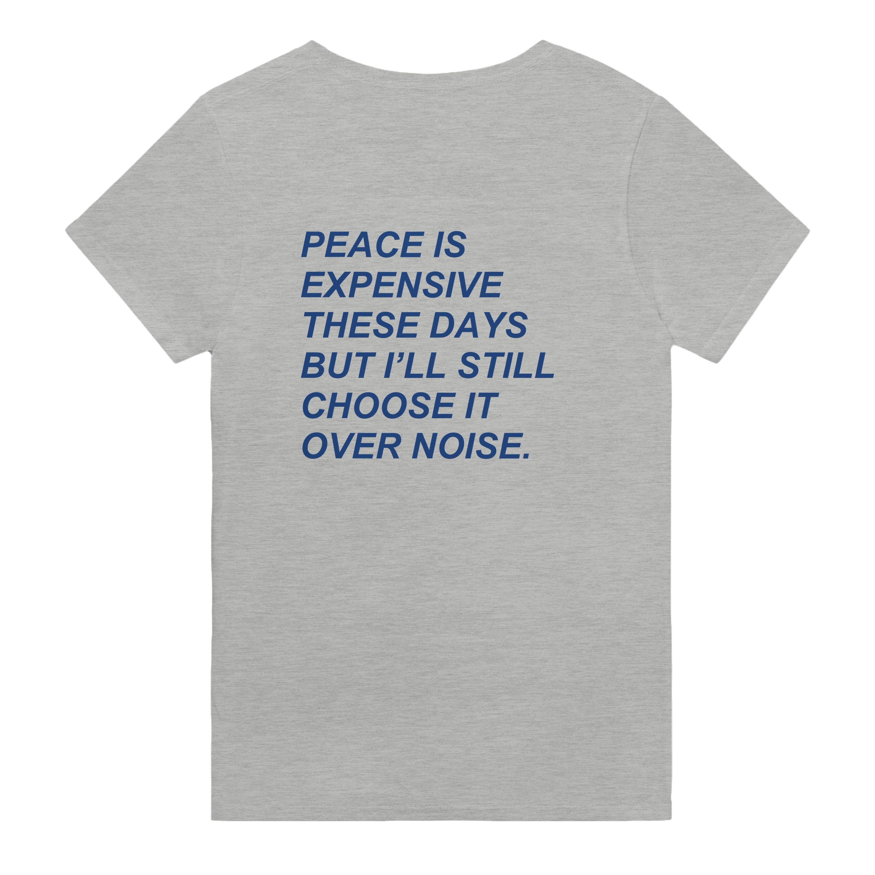 Peace is expensive these days. But I’ll still choose it over noise